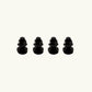 Venture L-Track M10 Single Stud Bolts - 1 inch (25mm)