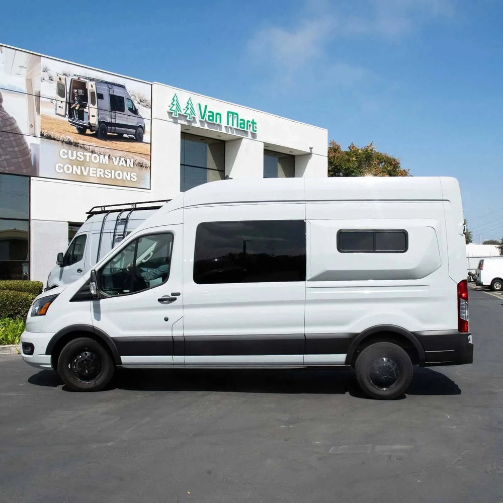 Capsule Set for Transit Vans - Installed on drivers side with window