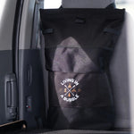 Seat Back Storage Bag with Wet & Dry Separation In Black