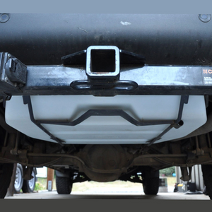 28 Gallon Water Tank (Spare Tire Mounted) for Sprinter Van - Installed Front View