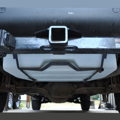 28 Gallon Water Tank (Spare Tire Mounted) for Sprinter Van - Installed Front View
