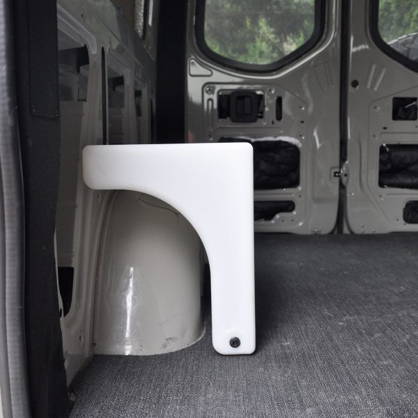 20 Gallon Water Tank for Sprinter Vans - installed on passenger side of the van