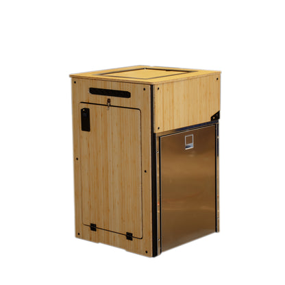 Modular Grub Fridge Cabinet - Universal Fit & Compatible with Most Vans
