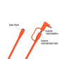 Solar Panel Cable for explorer 240/300/500/1000 with extra connector  for 1500/2000 PRO