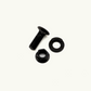 Venture L-Track M10 Single Stud Bolts - 1 inch (25mm)