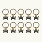 Venture L-Track Adjustable Tie Down Ring (10 Pack)