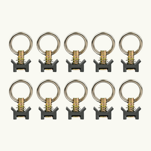 Venture L-Track Adjustable Tie Down Ring (10 Pack)