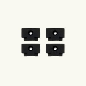 Venture L-Track Rectangle End Caps (4 Pack)