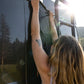 Rear Door Shower Screen
