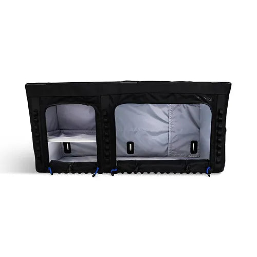 Soft Sided Upper Storage L-Track Cabinet (36" - Profile View/unzipped)