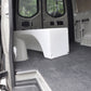 36 Gallon Water Tank for Sprinter Vans - passenger side near wheel well