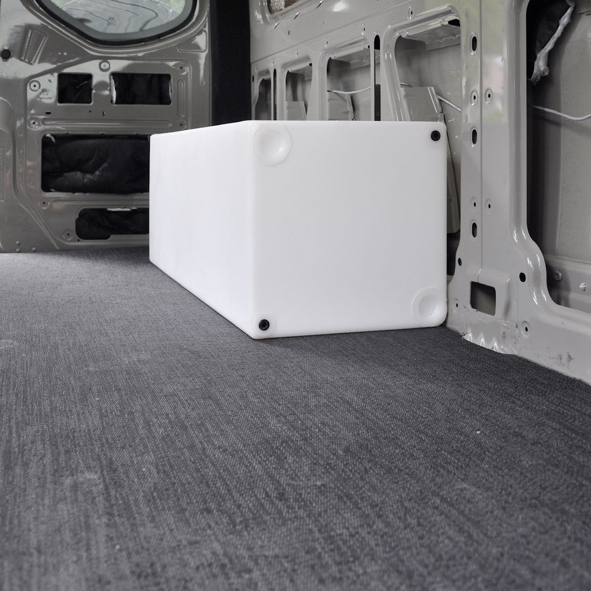 36 Gallon Water Tank for Sprinter Vans - installed