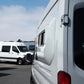 Capsule Set for Transit Vans - installed with window (back View)