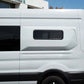 Capsule Set for Transit Vans - installed with window (profile View)