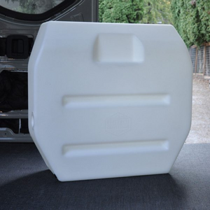 28 Gallon Water Tank (Spare Tire Mounted) for Sprinter Van - Top View