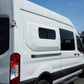 Capsule Set for Transit Vans - installed with window on passenger side