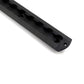 4 Pack of End Caps for Recessed L-Track - installed on black l track 