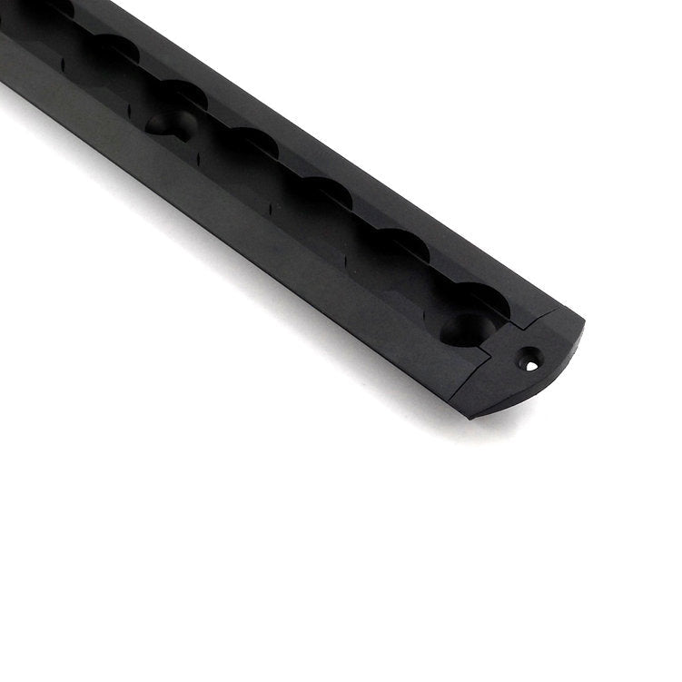 4 Pack of End Caps for Recessed L-Track - installed on black l track 