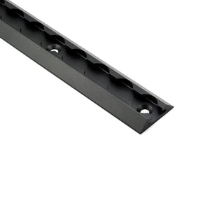 2 Pack of Angled L-Tracks - side view