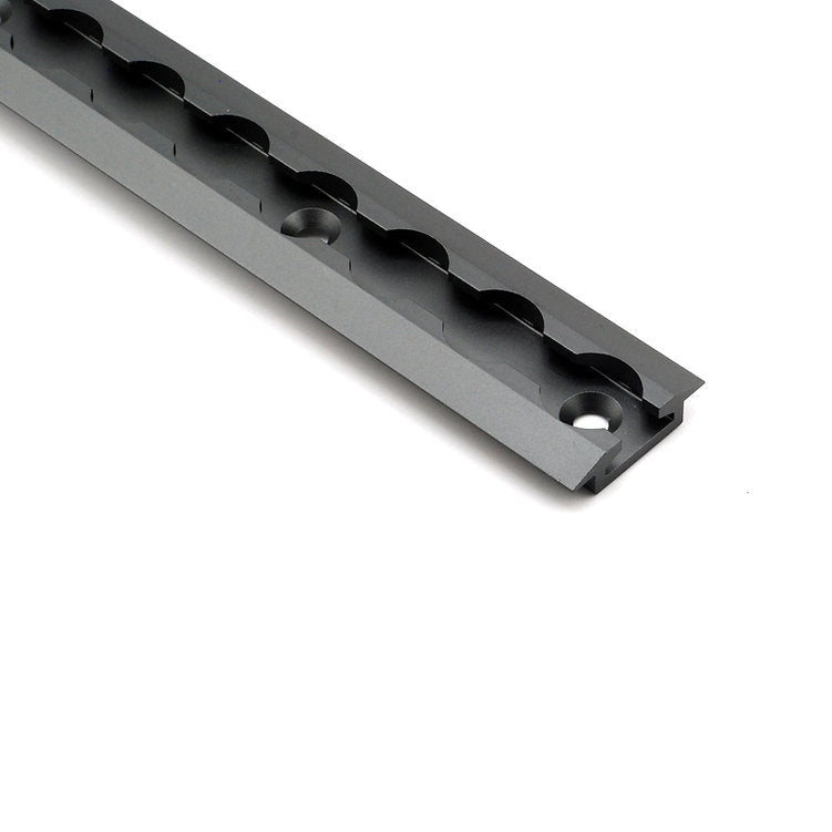 2 Pack of Low-Profile Recessed Venture L-Track - side view 