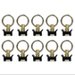 L-Track Single Stud with Stainless Steel Ring (10 Pack)