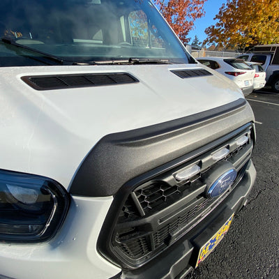 Aero Head Spoiler On Sprinter Van