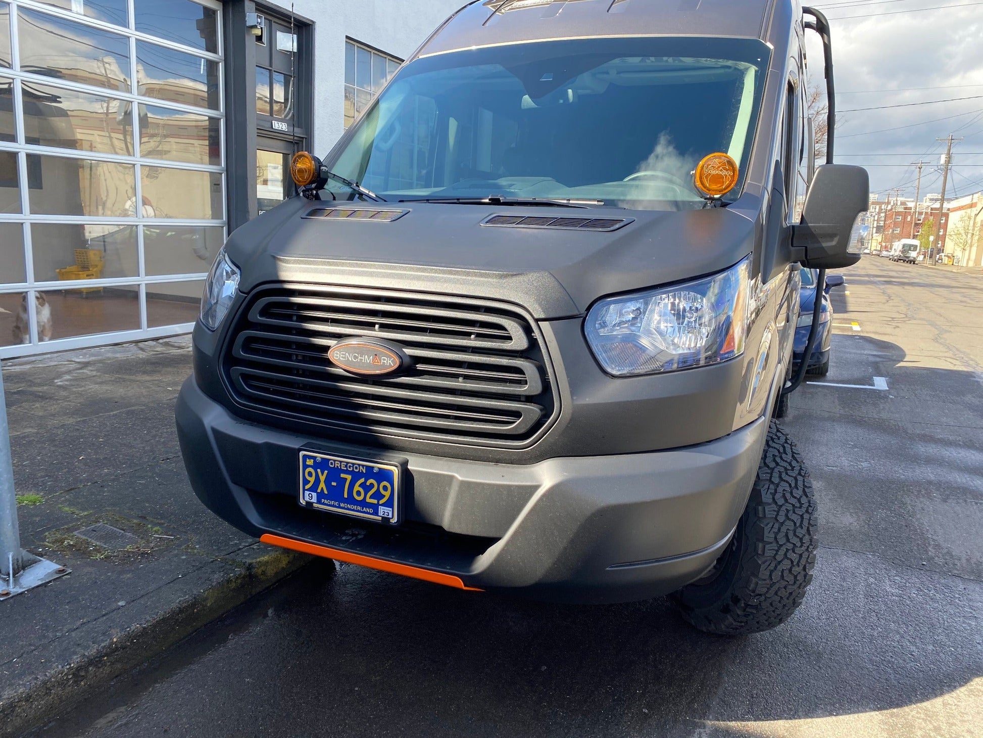 Aero Hood Spoiler Transit 