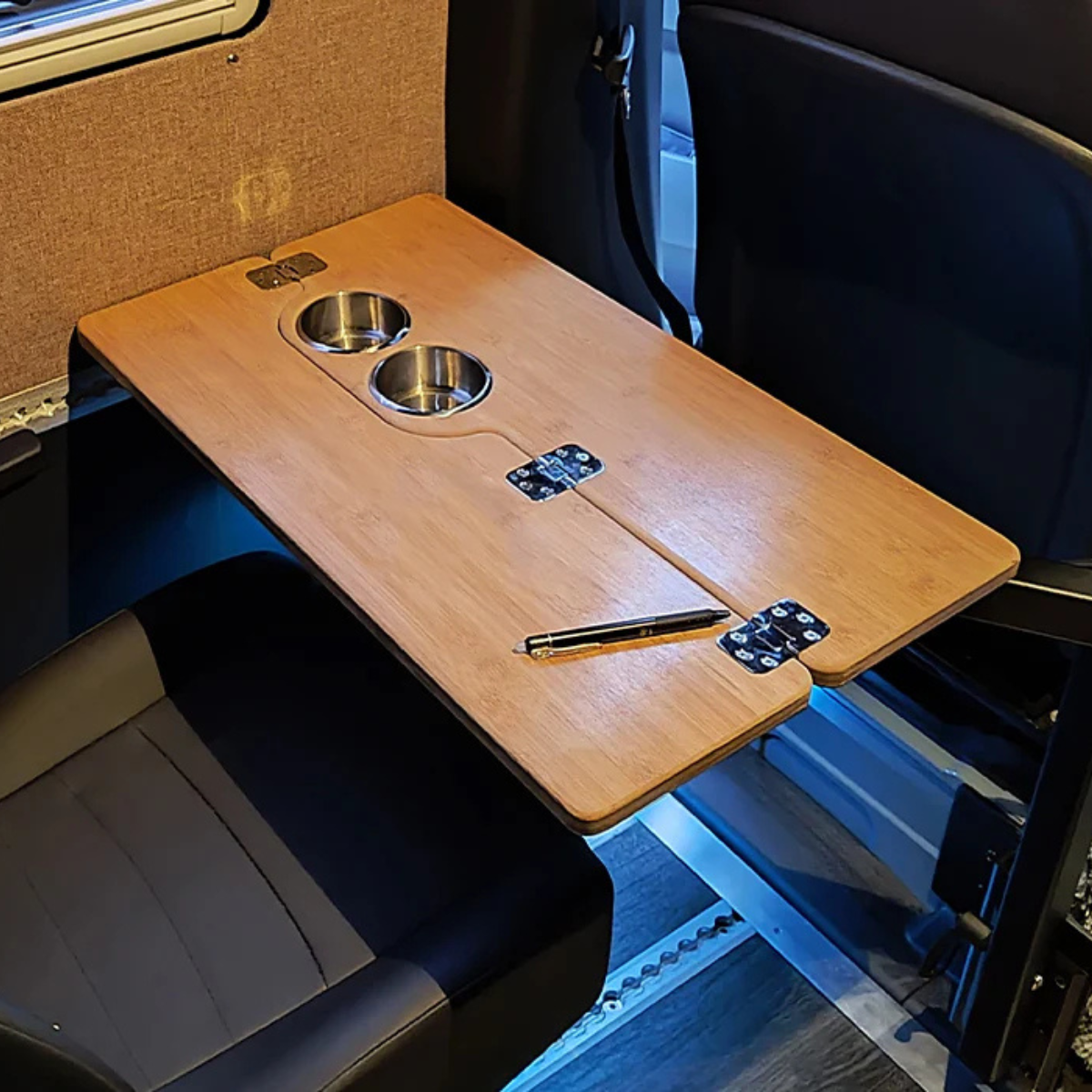 Installed Bamboo Flip Table