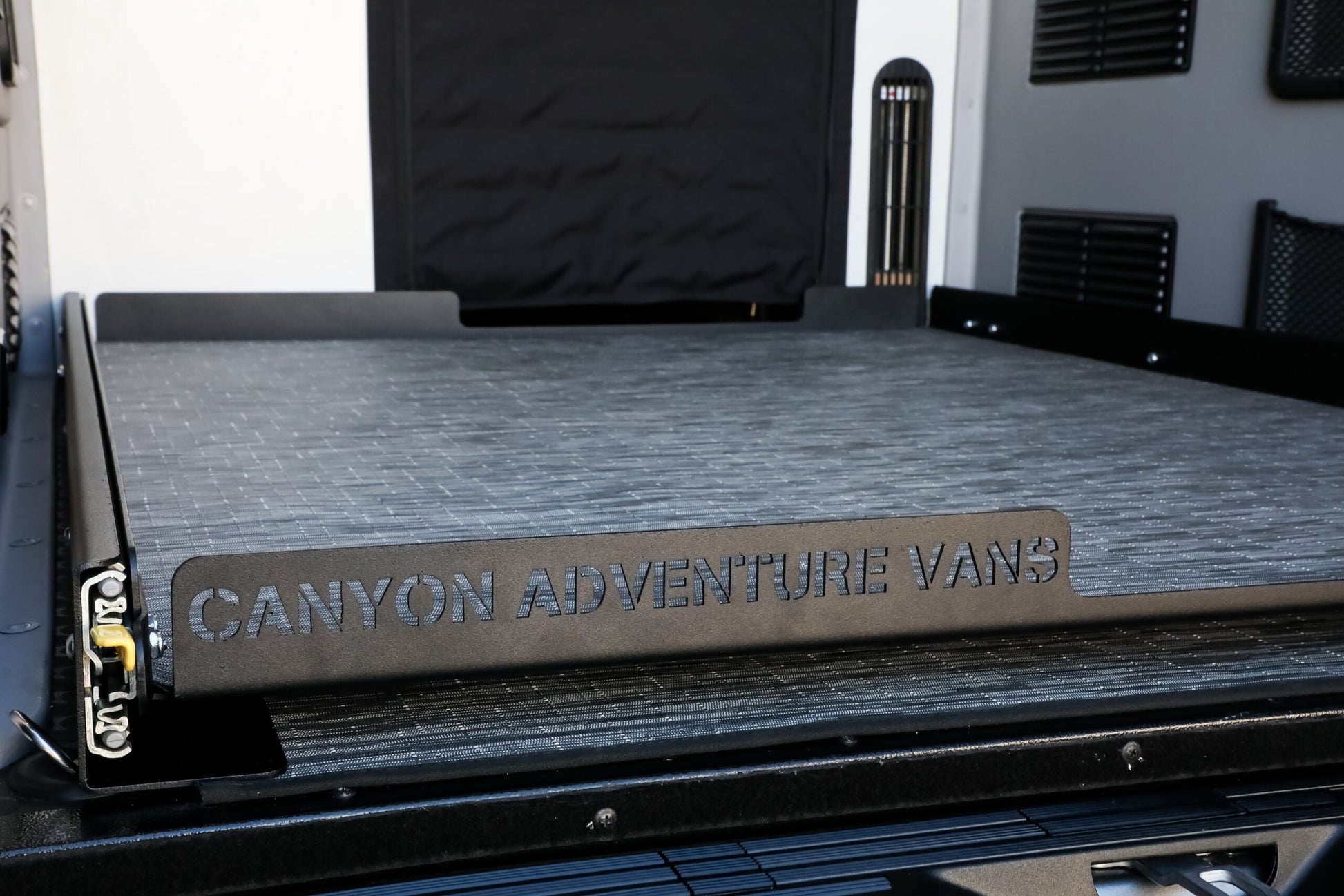 Canyon Adventure Vans Deck Storage