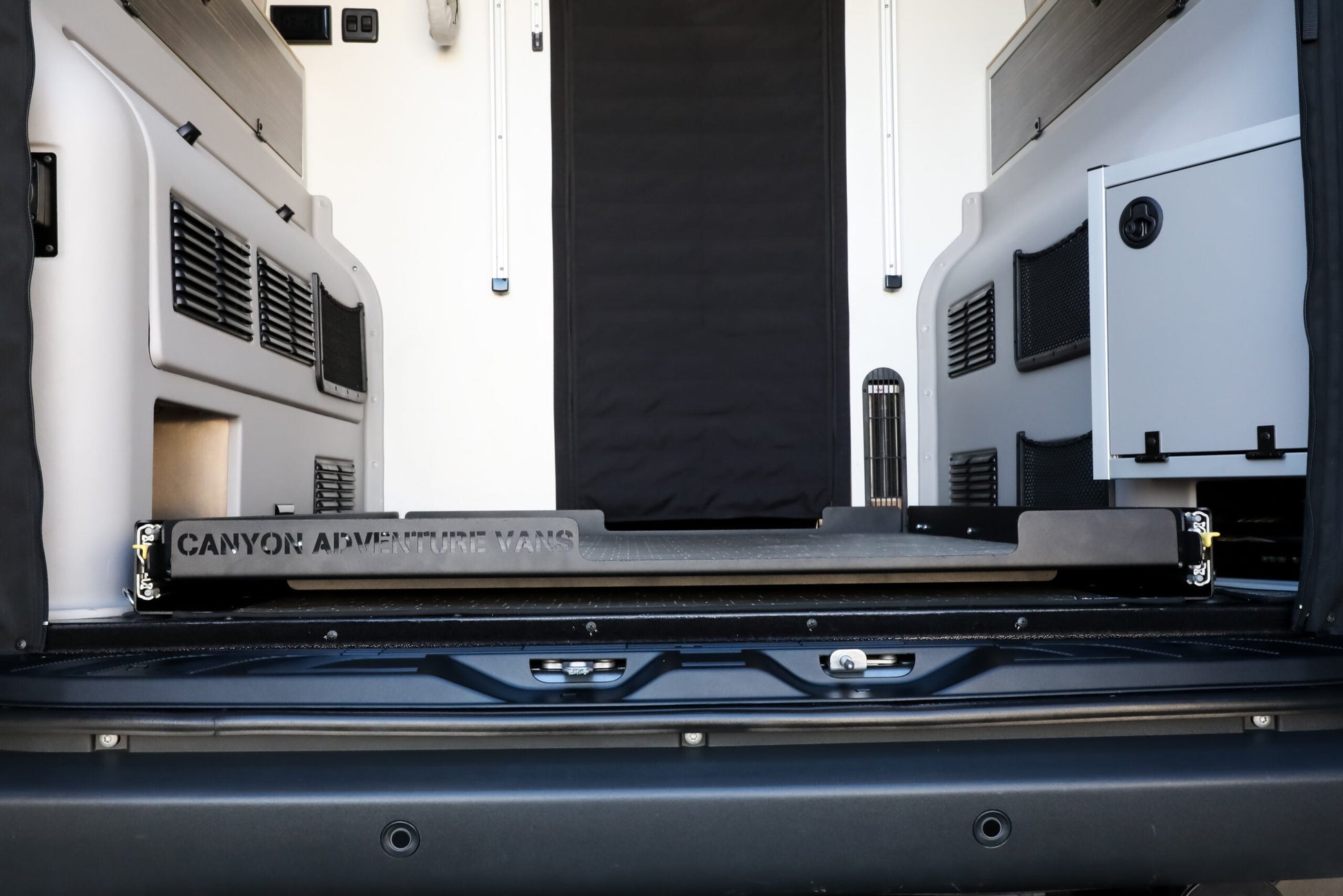 Canyon Adventure Vans Storage Cargo Deck For Storage