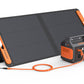 Solar Panel Plugged Into Jackery