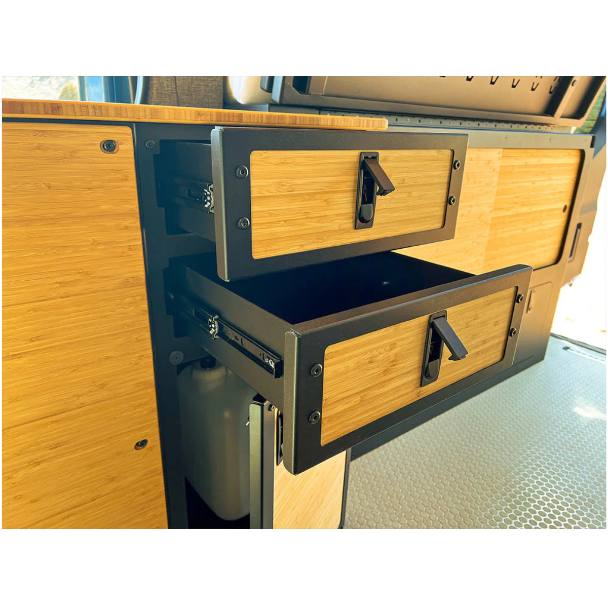 Grub Drawer Cab with drawers open