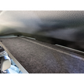 Headliner shelf with liner