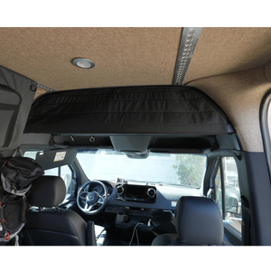 Headliner shelf with zipped soft cover