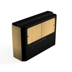Wheel Well Box- Sprinter, Promaster and Transit Vans In Bamboo
