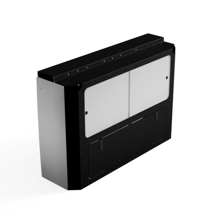 Wheel Well Box - Sprinter, Promaster and Transit Vans In White