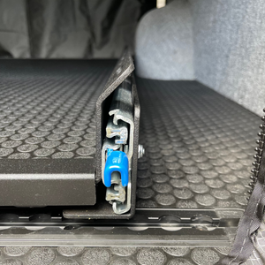 60" DIY Slide Tray Kit Installed In Van