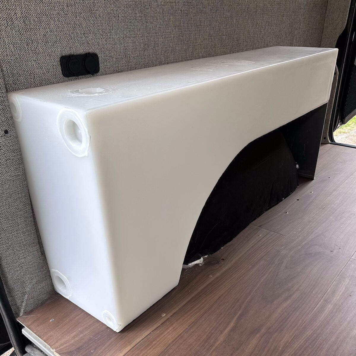 19 Gallon Water Tank for Sprinter and Transit Dually Vans - installed 