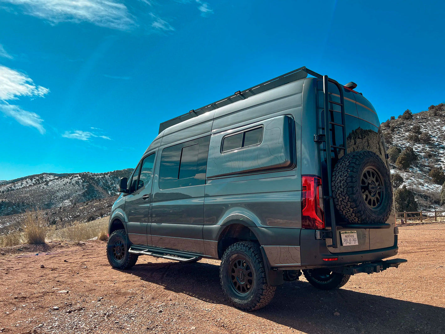 Exterior Rigwrap Installed 
