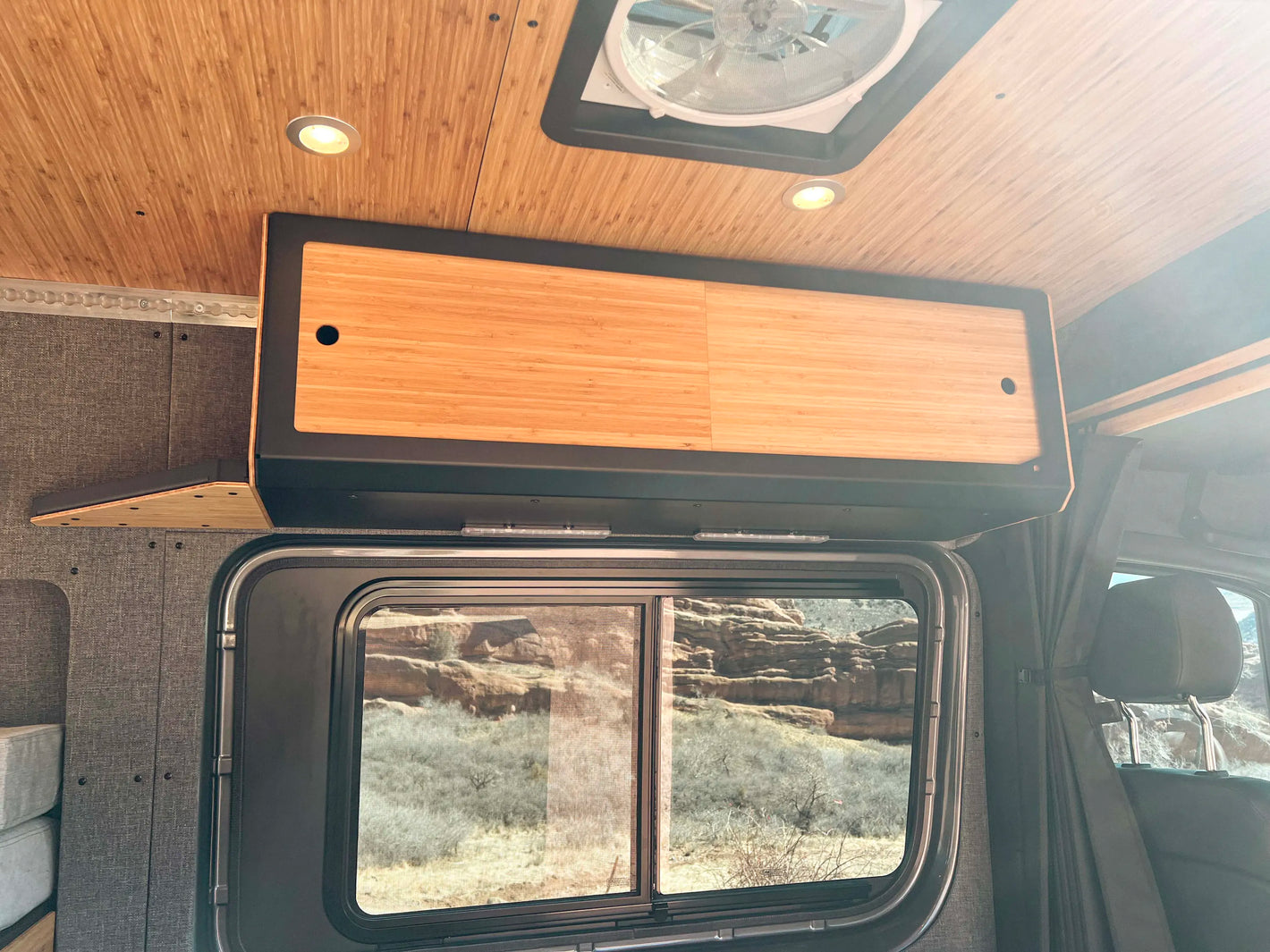 Slider Stash Cabinet Installed