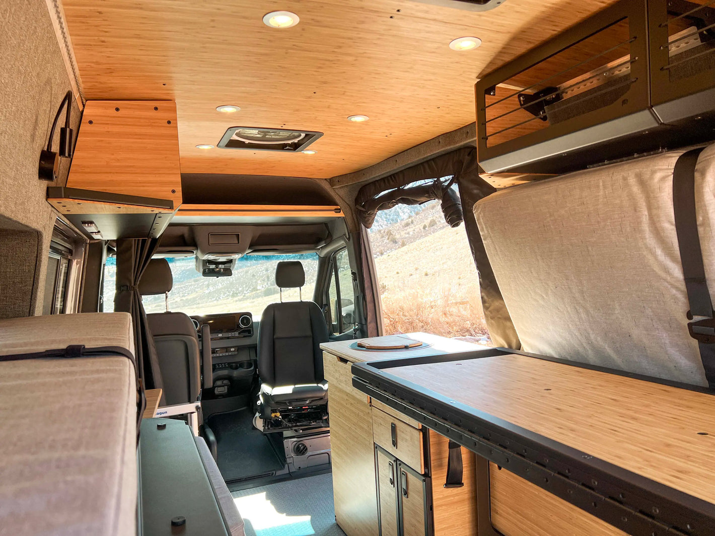 Interior Of Completed Rigwell Van