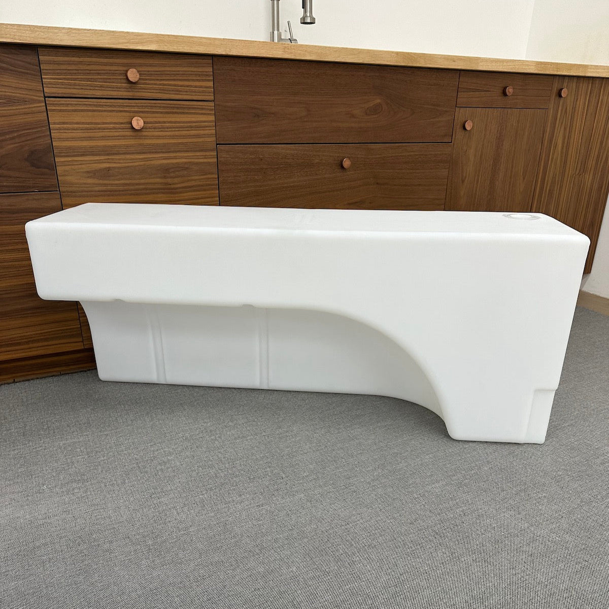 33 Gallon Water Tank for Sprinter Vans - front view