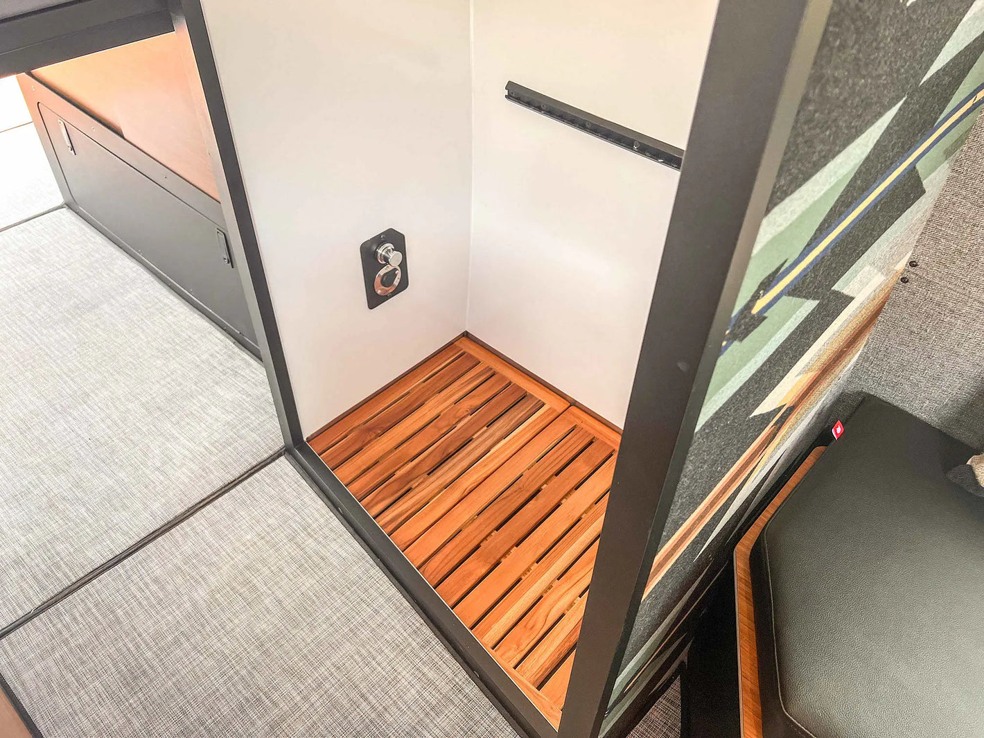 Shower installed In Van 