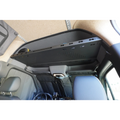 Installed L-Track Headliner Shelf in van