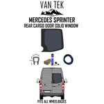 Mercedes Sprinter Rear Cargo Door Solid Window