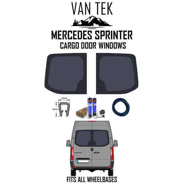 Mercedes Sprinter Cargo Door WIndows
