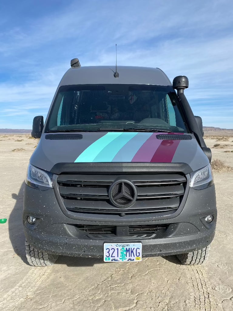 Mercedes Aero Hood Peel and Stick