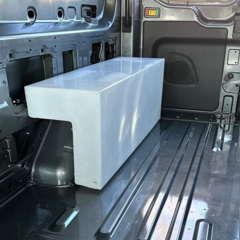 NW Conversions 24 Gallon Ford Transit Wheel Well Water Tank - Right (TR-R-24)