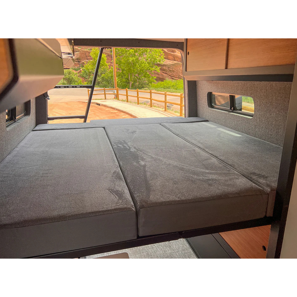 Installed Nomad Mattress in Sprinter 170