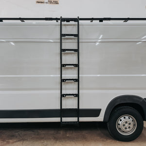 Installed Promaster Side Mount Ladder